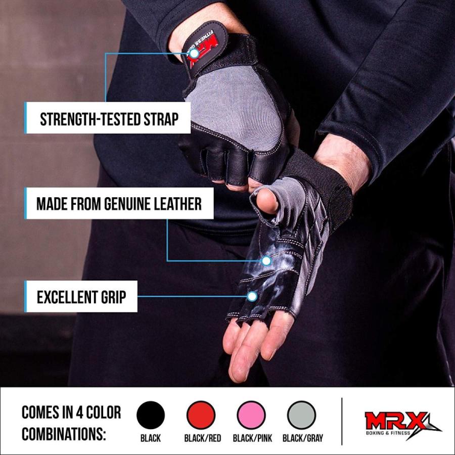 Mrx Weight Lifting Gloves Bodybuilding Gym Training Bodybuilding Fitness Powerlifti Gloves Fitness U 36hal01
