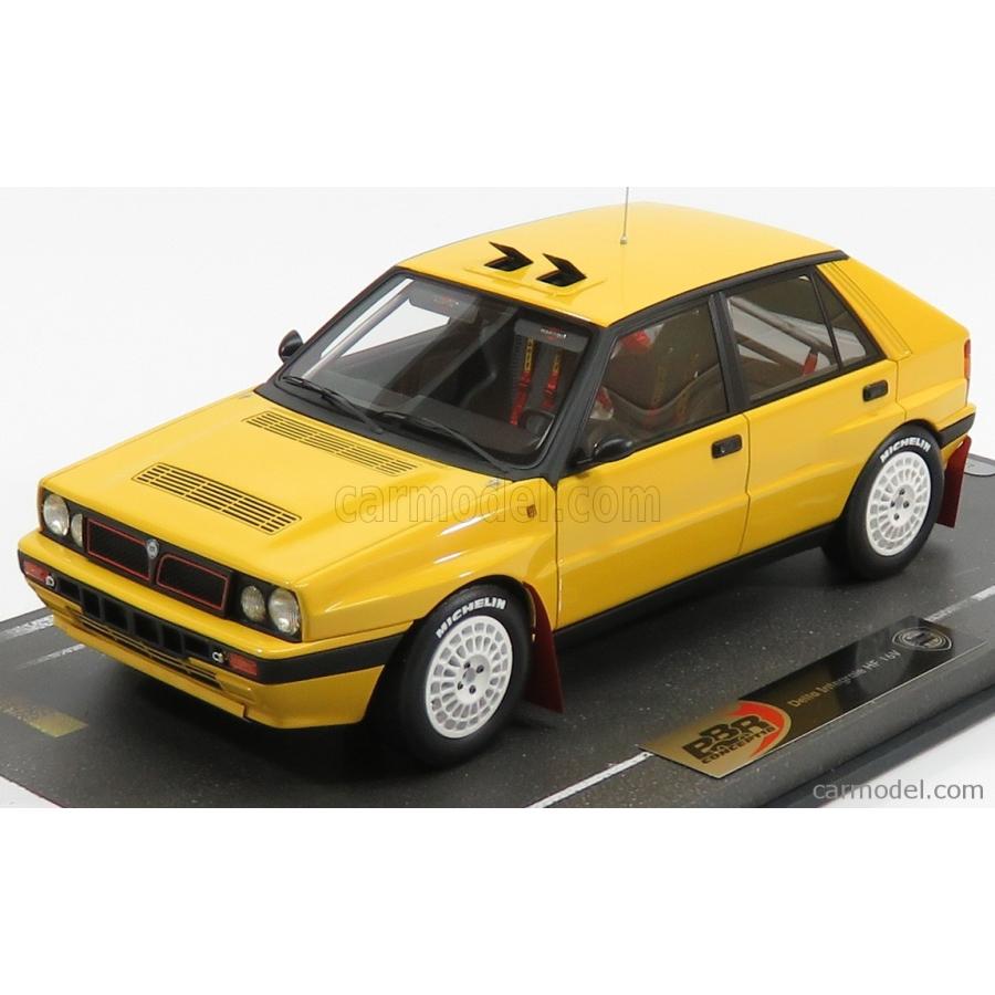 ミニカー 1 Rally 18 ランチア デルタ 0 r Models Lancia Delta Base Hf Integrale 16v N 0 Base Rally 19 Yellow rc19y rc19y ミニカーショップ ええもん堂