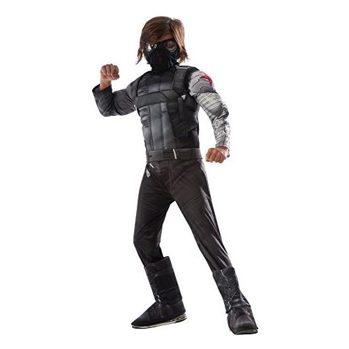 Deluxe Muscle Chest Costume Civil War Child Iron Man Captain America