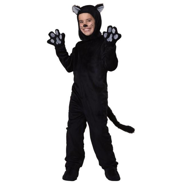 黒ネコ 着ぐるみ 着ぐるみ コスチューム 黒 猫 ハロウィン 仮装 コスプレ パーティー 衣装 動物 イベント 動物 パーティー 子供 アカムス店