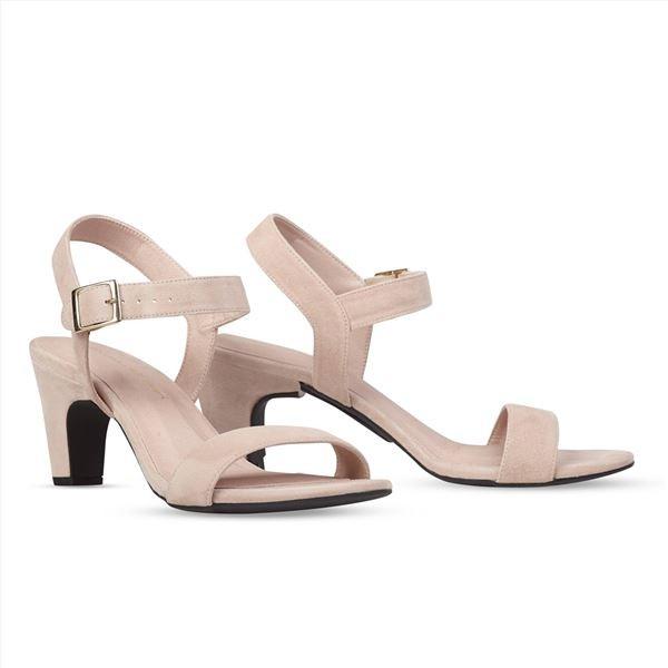 ヒール付け替え可能サンダル ミミ エ モイ 婦人靴 Nude Suede Block 7cm サンダル ベージュ サイズ 36 23cm相当 送料無料 Mime Et Moi ミミ エ モイ サンダル Ds Akショップ 店 最新品限定特価 の 売れ筋no 1 の