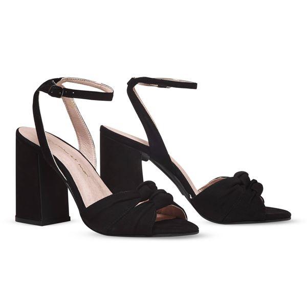 正規品公式ショップ サンダル Et ヒール付け替え可能サンダル Moi 婦人靴 Black Twirl Super Block ミミ エ モイ 10cm ブラック 40 27cm相当 Mime Et Moi ミミ エ モイ Ds アリクリ 店 高級上質ブランド