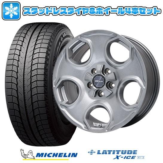 スタッドレスタイヤ ホイールセット 5穴 114 デリカd5 Mc後対応 タイヤ ホイール ミシュラン 7j ラティチュードx Ice Xi2 235 Premix 70r16 16インチ Premix ギア 7j 7 00 16 Arktire 581 アークタイヤ