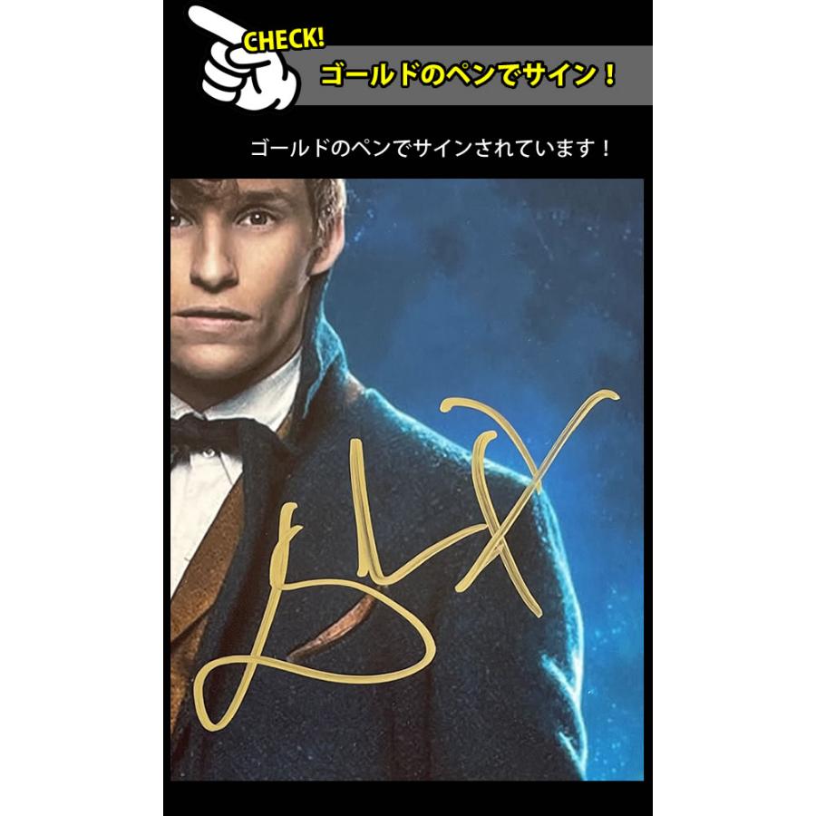 エディ・レッドメイン直筆サイン入り2Lサイズ写真…EddieRedmayne