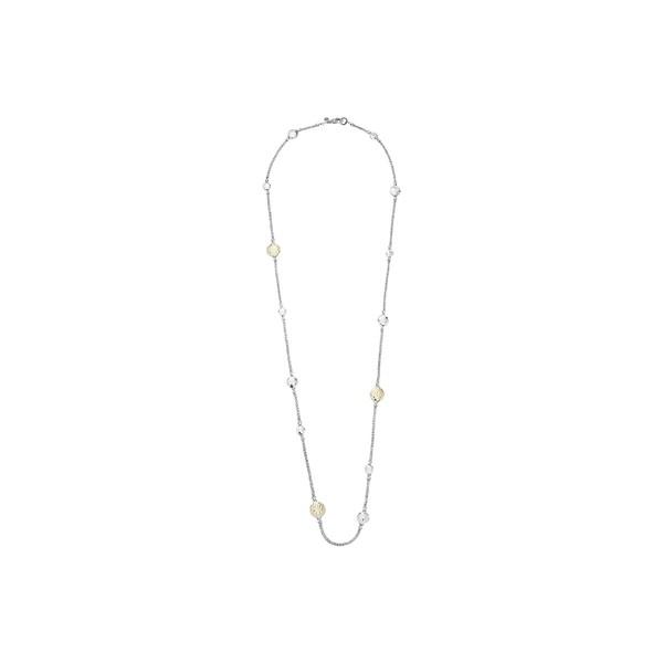 ジョン ハーディー ネックレス チョーカー ペンダントトップ ファッション アクセサリー レディース Dot Dot レディース Hammered Station Necklace Silver 18k Gold 05 127ont7bf0 Fm1m Asty Shop2