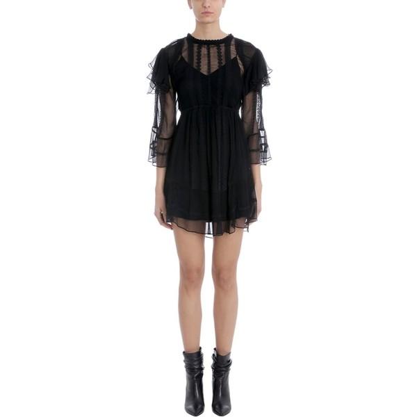 イロ Viscose ワンピース レディース トップス Iro Black レディース Western Black Viscose Dress Black 48 Fh2yhdz1ap 6268 海外インポートファッション Asty