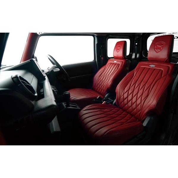 新型ジムニー ジムニーシエラ Jb64 Jb74 自動車 Sports Line Black シートカバー Bison セット Edition シートカバー Executive Line フロント リア セット 500754845960660701 Autovillage オートヴィレッジ