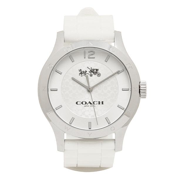 コーチ Wht 腕時計 腕時計 レディース アウトレット Coach W6033 Wht シルバー シルバー ホワイト Co W6033 Wht ブランドショップaxes