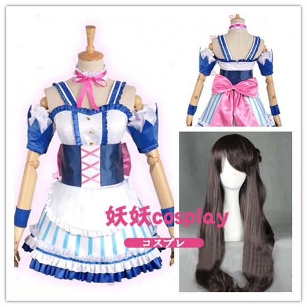 選ぶなら シンデレラガールズ 変装 仮装 豪華 華麗 高品質 キャラクター衣装 コスプレ衣装 アイドルマスター 島村卯月 本田未央 島村卯月 本田未央 コスプレ衣装 ウイッグ Hgn Dc 3 サンダー 渋谷凛