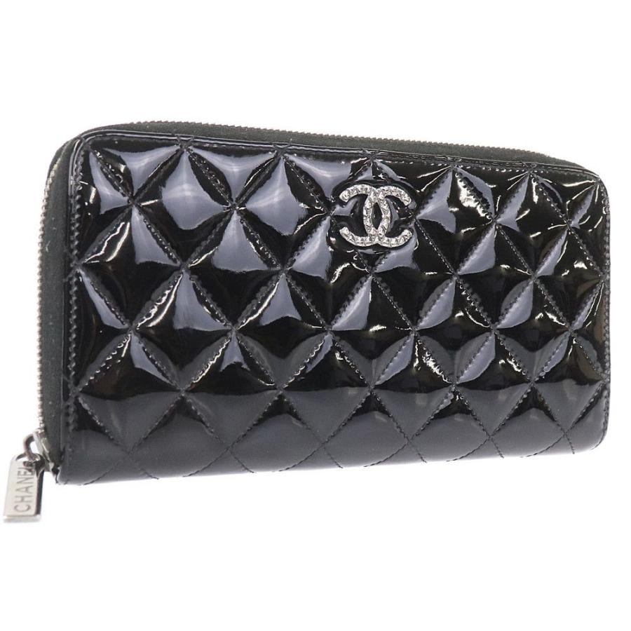 オンライン限定商品】のシャネル CHANEL ラウンドファスナー長財布 ...