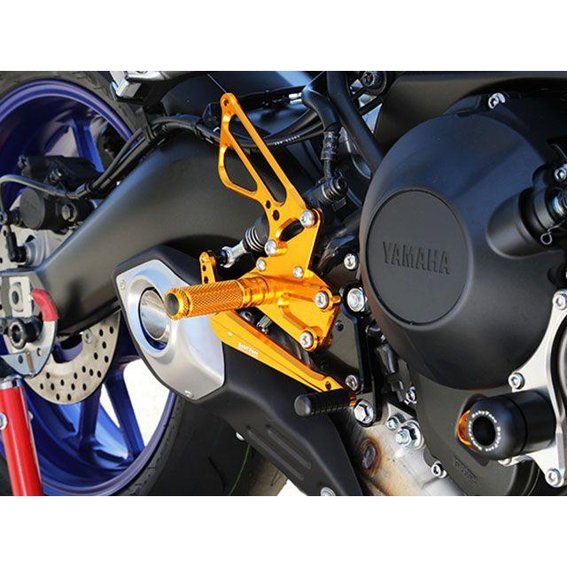 ベビーフェイス Mt 09 Mt 09 バックステップキット カラー ゴールド Babyface バイク 48 パークアップアウトドア店