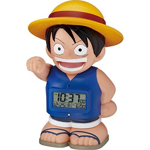 One Piece ワンピース ワンピース キャラクター目覚し時計 麦わらのルフィ おしゃべり 人感センサー機能搭載 8rda50rh04 Circleisland店