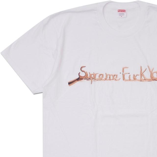 Supreme シュプリーム SUPREME Fuck You Tee Tシャツ WHITE 新品 半袖