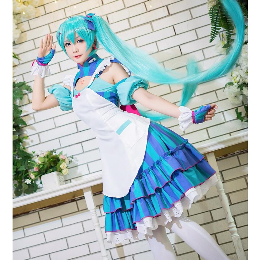 初音ミク Gatebox Gatebox コスプレ 衣装 ボーカロイド ボーカロイド Vocaloid ニコニコ超会議 L イベント ハロウィン 仮装 衣装 レディース 可愛い S M L Xl Cloud Cosplay169 Tada Smith