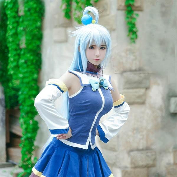 コスチューム このすば コスプレ Smithのアクア この素晴らしい世界に女神の祝福を 衣装 イベント 仮装 アクア この素晴らしい世界に女神の祝福を ハロウィン イベント Cloud Cosplay330 Tada Smith メーカー公式ショップ