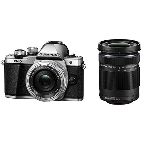 Olympus E M10 ミラーレス一眼カメラ Idカードケース Cotton Om D E M10 Markii Ezダブルズームキット シルバー Cotton Castle