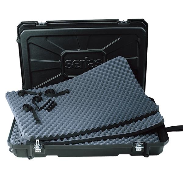 ブラック 47x30x11 Serfas 12 Serfbag 0011 Cycle Garage 輪行グッズ 47x30x11 バイクアーマー バイクアーマー サーファス