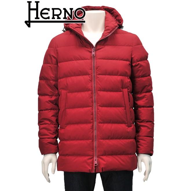 ヘルノ ラミナー Herno Laminar メンズ メンズ ダウンジャケット フーデッド スポーティー アウター 色 Laminar レッド 色 ゴアテックス 国内正規品 Mens Pl119ul 6901 メンズブランドでらでら公式shop