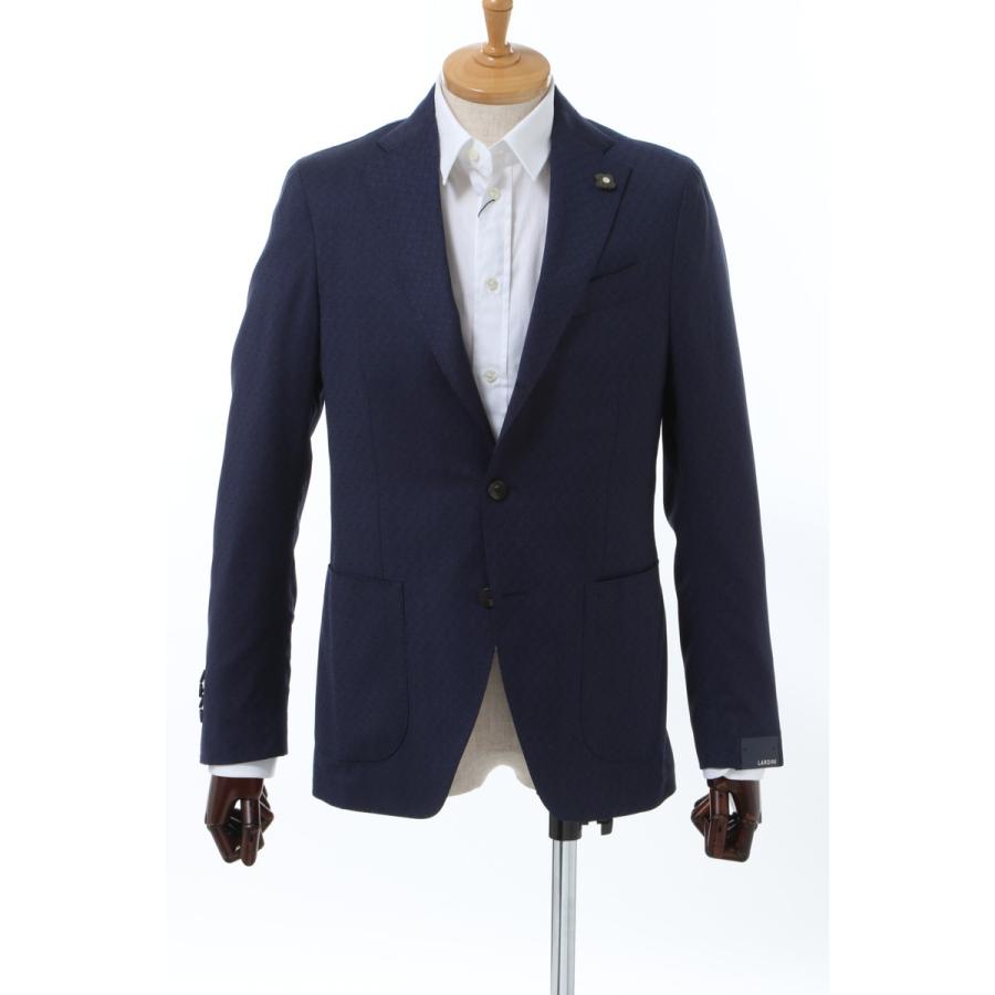 ラルディーニ St Lardini 2つボタン ジャケット シングル サイドベンツ ノッチドラペル 2つボタン St Vboce412 Ei0557av Vboce412 メンズ 7av Bajvboce412 ネイビー Diffusion