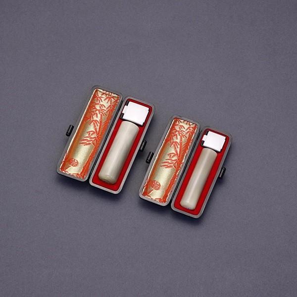 注目の輝く高品質 注目の新発売 注目ブランド 個人印印鑑 セット 実印 銀行印2本セット 本ワニ 横背 付 Ss オランダ水牛 純白 芯持 13 5mm12mm 大周先生の完全手彫り いいはんこやどっとこむ 超目玉枠 絶妙なデザイン短納期 新品絶対一番安い