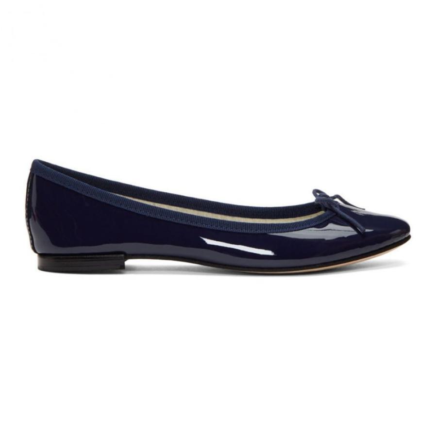 レペット シューズ 靴 Patent Repetto レディース スリッポン フラット シューズ 靴 Blue Patent Cendrillon Patent Ballerina Flats Navy Hc 1296f フェルマート エフ Fermart Ef