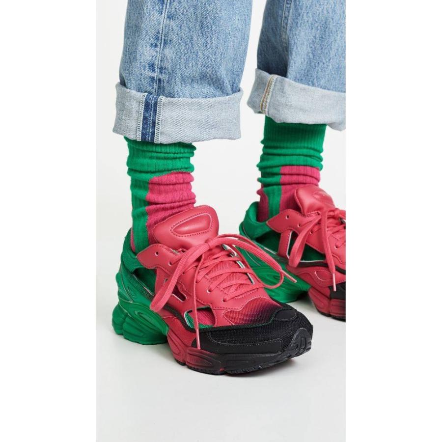 アディダス Adidas ファッション レディース スニーカー レディース シューズ 靴 Black X Raf Simons Replicant Ozweego Sneakers Pink Adidas Green Core Black Lb Addas 797c フェルマート エフ Fermart Ef