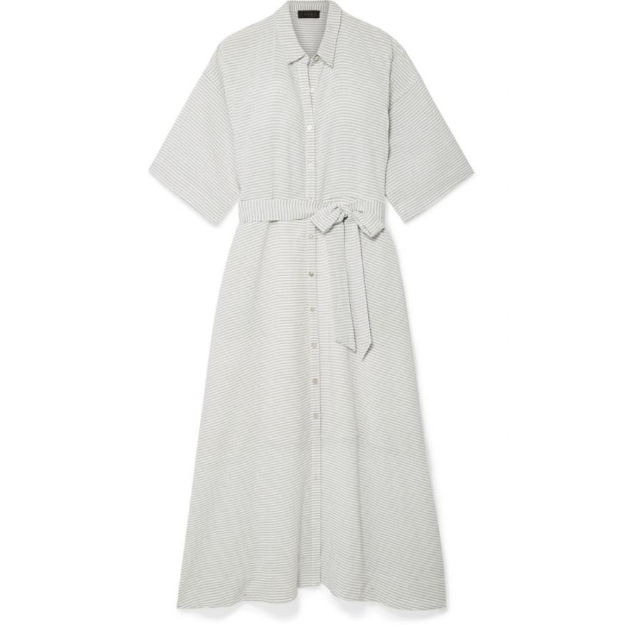 ハッチ Hatch レディース ワンピース Striped ワンピース ドレス The Elsa Stripe Striped Voile ファッション Midi Dress Naval Stripe Lg 114 フェルマート エフ Fermart Ef