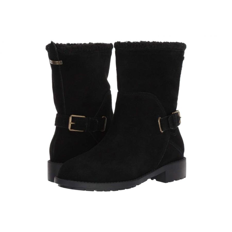 コールハーン Cole Cole Haan レディース ブーツ Haan シューズ 靴 Quiana Bootie Waterproof Bootie Black Suede Black Shearling Black Antique Brass Sh2 9345016 852617 フェルマート エフ Fermart Ef 新品同様 半額