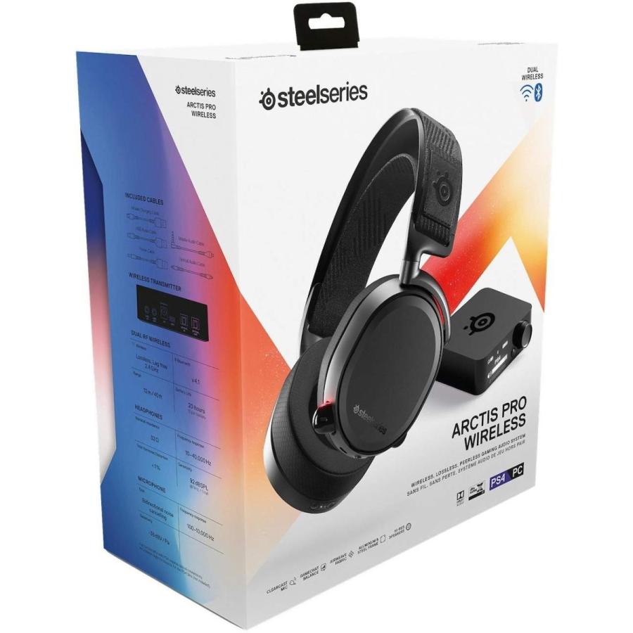 国内正規品 密閉型 ワイヤレス Pro ゲーミングヘッドセット Steelseries ワイヤレス Arctis Pro Wireless Steelseries Pc Ehstyle