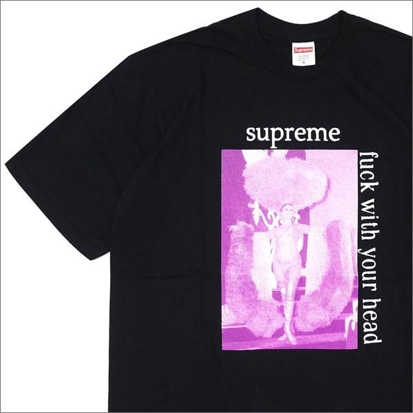 Supreme シュプリーム SUPREME Fuck With Your Head Tee Tシャツ BLACK 200 007588