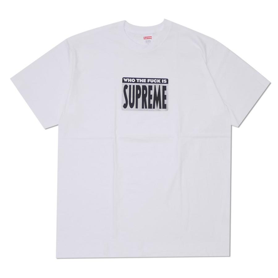 Supreme 新品 シュプリーム SUPREME Who The Fuck Tee Tシャツ WHITE ホワイト 白 メンズ