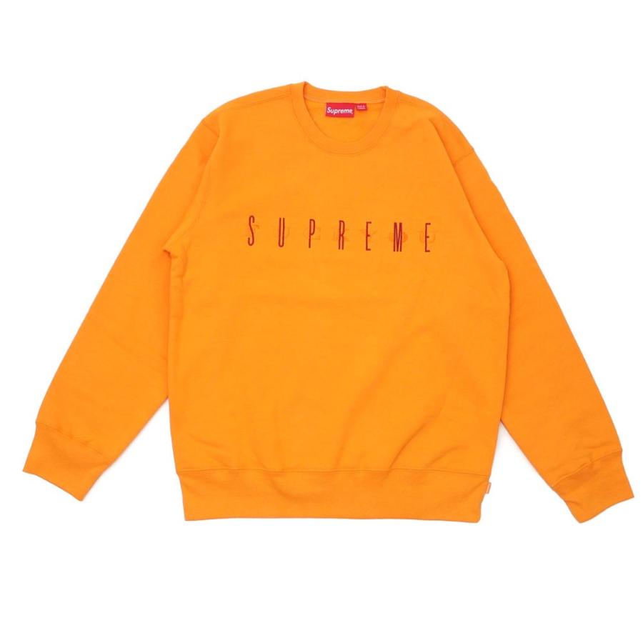 Supreme 新品 シュプリーム SUPREME Fuck You Crewneck スウェット TANGERINE タンジェリン メンズ