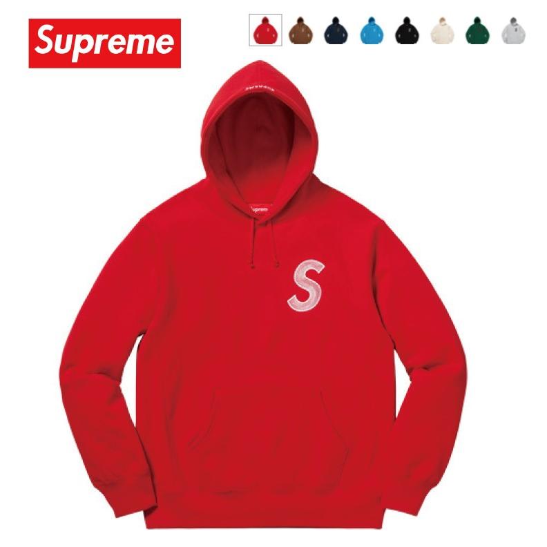 Supreme シュプリーム Logo S Logo Fashionplate Hooded ショップのsupreme Sweatshirt パーカー 2018 19年秋冬