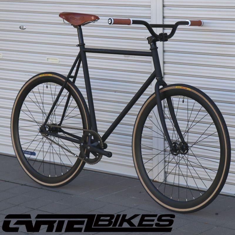 ピストバイク ハンドル 青 フレーム カスタム ブルー カスタム 完成車 軽量 Cartel 自転車 マットブラック Mat Bikes Cartel Avenue Avenue おしゃれ Mat Black シングル 自転車 Bmxライザー バイク ハンドル Pistbike カーテルバイク アベニュー マットブラック 自転車