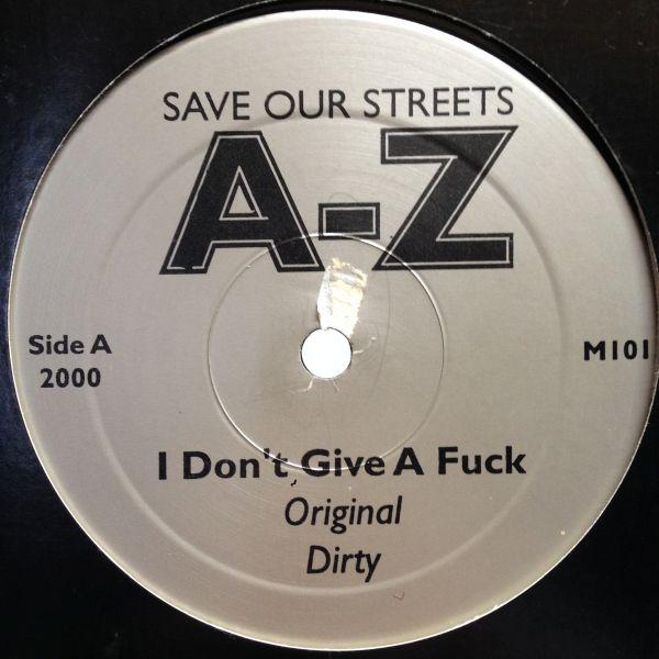 12inchレコード AZ I DON T GIVE A FUCK レコード買取販売 COCOBEAT 通販 Yahoo