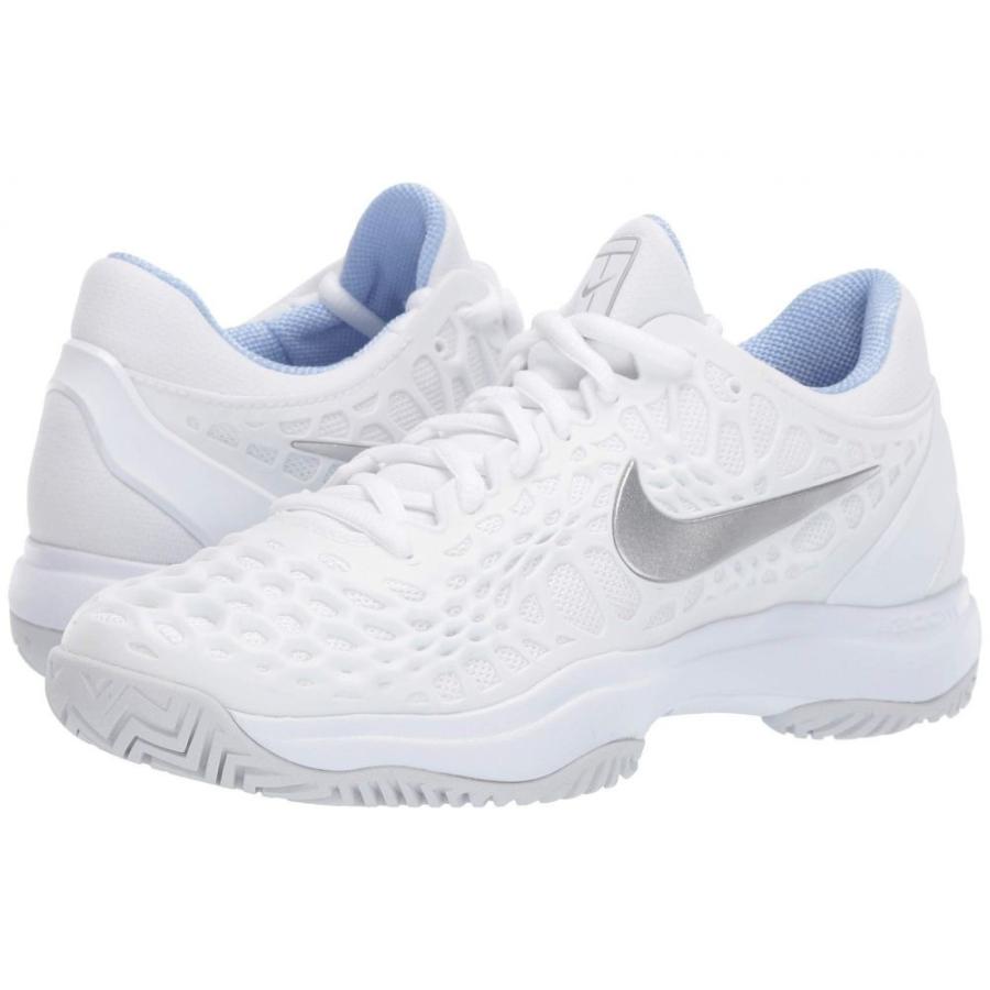 ナイキ Nike Nike レディース シューズ 靴 Platinum テニス Zoom 3 Cage 3 Hc White Metallic Silver Pure Platinum 1 Sh2 7871 フェルマート Fermart シューズ