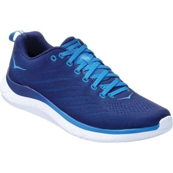 ホカ オネオネ Hoka One Sneaker One Sneaker メンズ シューズ 靴 Running ランニング ウォーキング Hupana Em Running Sneaker French Blue Medieval Blue Mesh Sh4 フェルマート Fermart シューズ