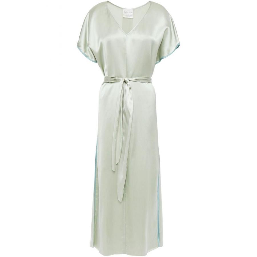 フォルテ フォルテ フォルテ Forte Forte レディース ワンピース ミドル丈 Green ミドル丈 ワンピース ドレス Belted Satin Midi Dress Sage Green Lo Ffc434b641 フェルマート Fermart 2号店