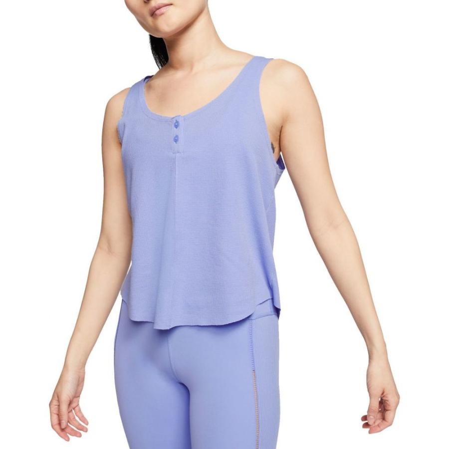 ナイキ Tank Nike Top レディース ヨガ ピラティス 新作商品即出荷 ヘンリーシャツ タンクトップ ヨガ ピラティス トップス Yoga Luxe Henley Tank Top Light Thistle Od5 Ff1374fdb3 フェルマート Fermart 2号店