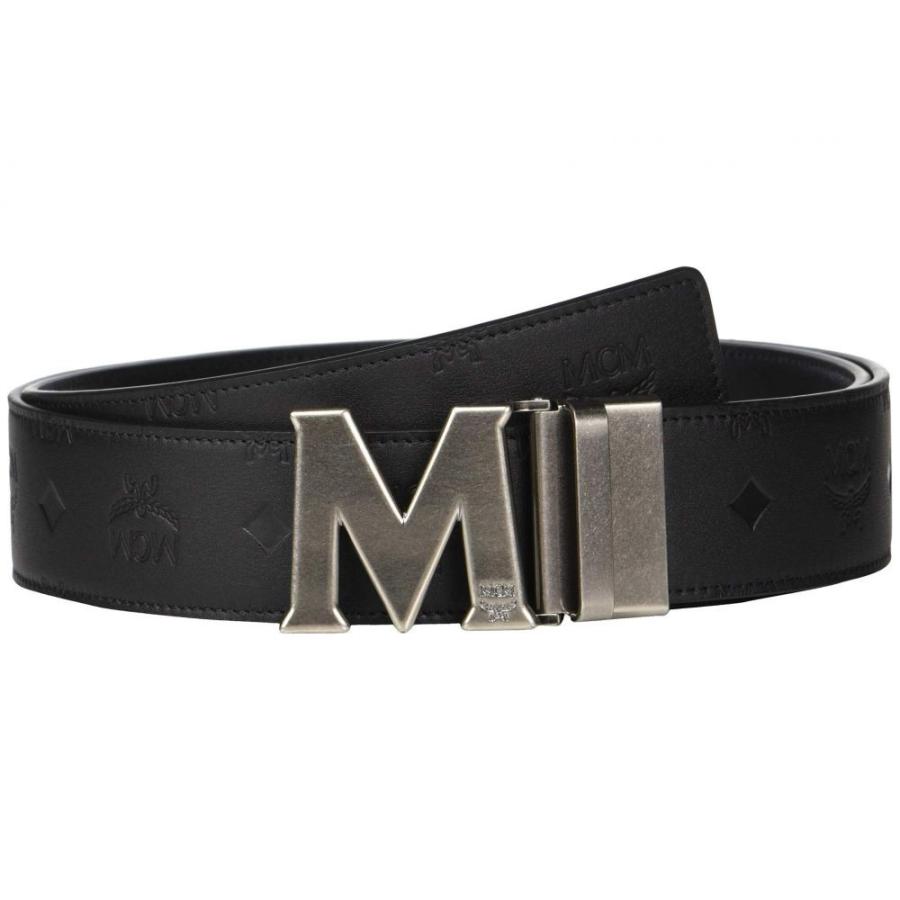 white mcm belt gold buckle