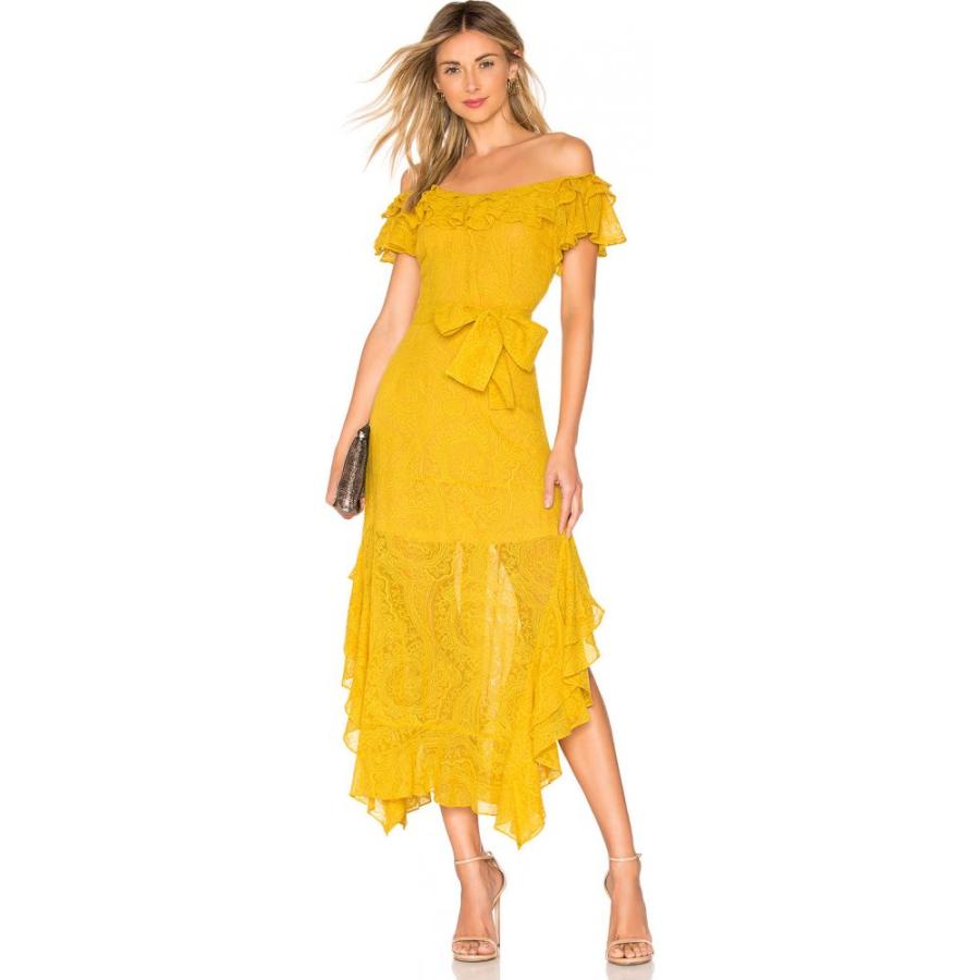 大seal限定商品 のマリッサ Yellow ウェッブ Marissa Webb レディース ノースリーブ ワンピース ワンピース ドレス Sofia Sofia Embroidered Dress Saffron Yellow Hb2 Mwer Wd37 フェルマート Fermart 3号店 本物保証高評価 の