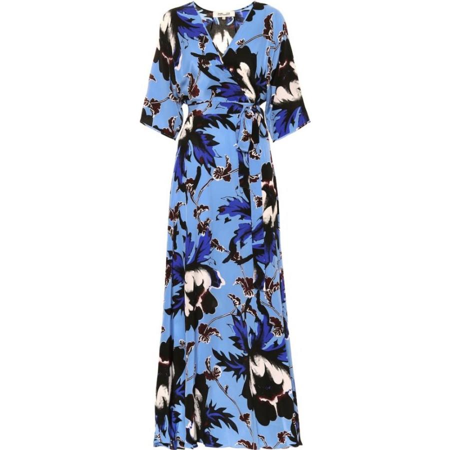 ダイアン ダイアン フォン ファステンバーグ Diane Floral Von Floral Furstenberg レディース ワンピース ワンピース ドレス Printed Silk Maxi Dress Phoenix Floral Hydrangea Hb4 P フェルマート Fermart 3号店