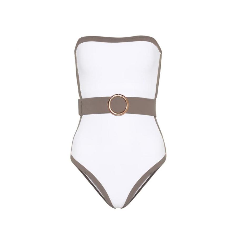 アレクサンドラ ワンピース ミロ White Whitney Alexandra Miro レディース ワンピース 水着 ビーチウェア Whitney Belted Swimsuit White Mink Hb4 P フェルマート Fermart 3号店