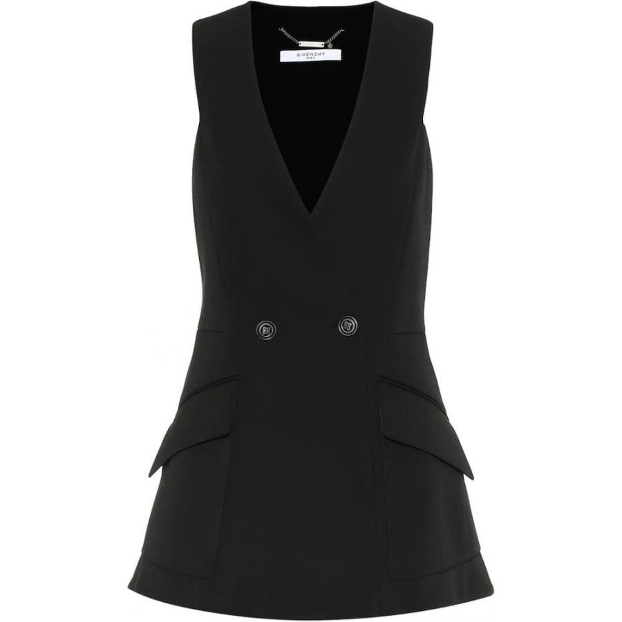 ジバンシー Givenchy Wool レディース ベスト ジレ トップス Sleeveless Wool Jacket Sleeveless Black Sleeveless Hb4 P フェルマート Fermart 3号店