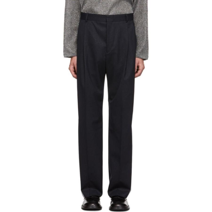 ホープ Hope メンズ ボトムス パンツ Navy Navy ファッション Stripe Well Trousers メンズ Navy Hc m フェルマート Fermart 3号店