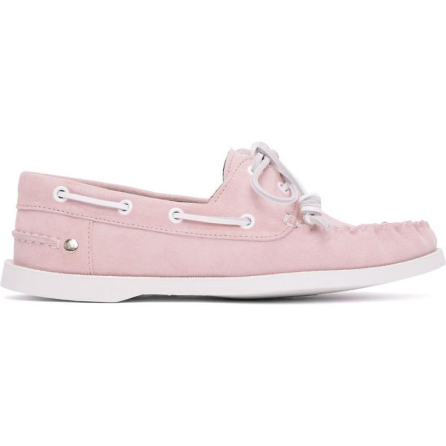 ロエベ Boat Pink Loewe メンズ デッキシューズ シューズ 靴 Pink Nubuck ファッション Boat Shoes Pink Hc 1677m フェルマート Fermart 3号店
