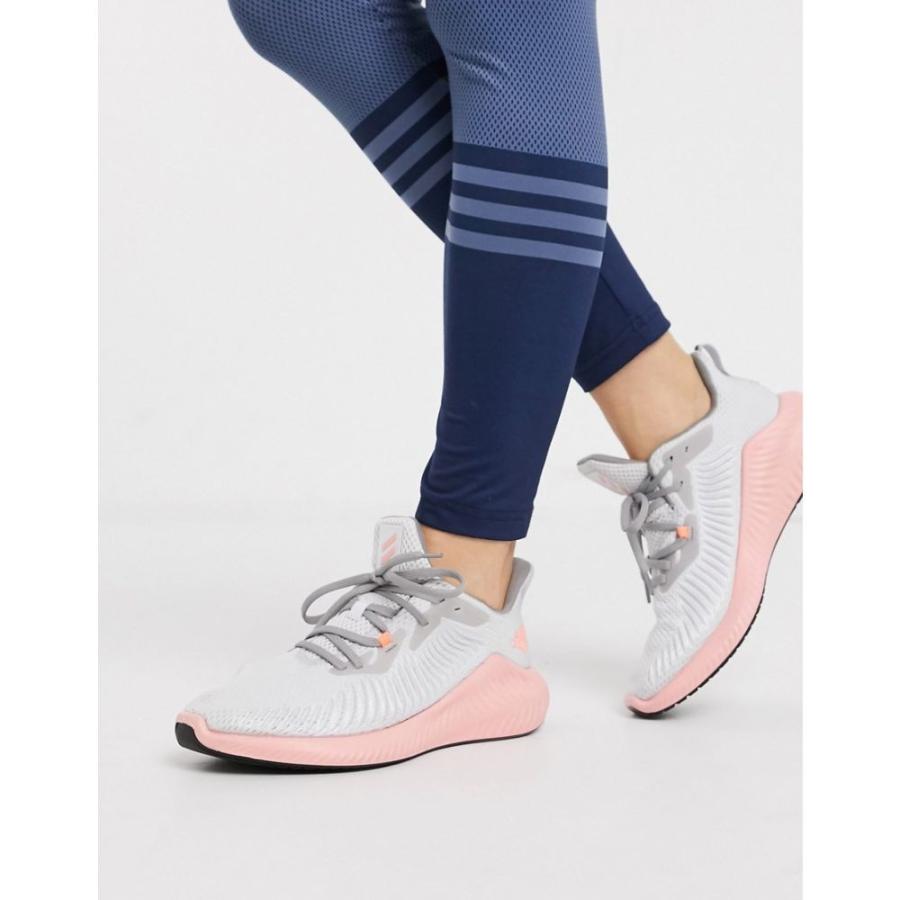 アディダス Adidas Performance レディース In レディース ランニング ウォーキング シューズ 靴 Adidas Running Alphabounce 3 3 Trainers In Grey グレー Ap 1548432 フェルマート Fermart 1号店