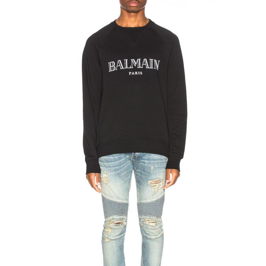 スウェット·トレーナー トレーナー バルマン Balmain Noir トップス ...