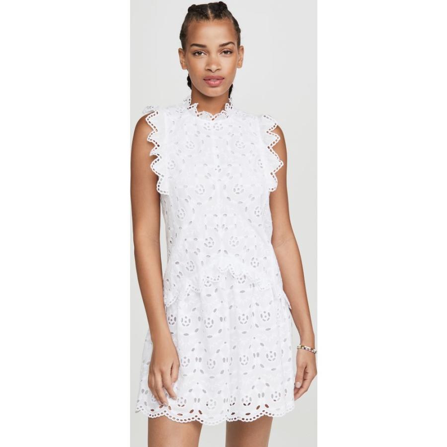 レベッカ テイラー Rebecca Taylor レディース ワンピース レベッカ ノースリーブ Mina ワンピース ドレス Sleeveless Eyelet Mina Eyelet Dress Milk Lb Rebec 5dd フェルマート Fermart 1号店