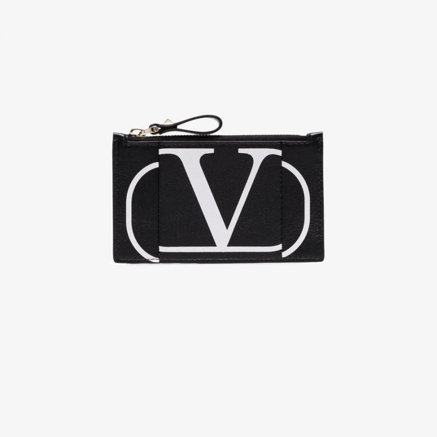 ヴァレンティノ Valentino レディース 財布 Black Black レディース Garavani Vlogo 財布 Wallet Black Yh2 Ffca フェルマート Fermart 1号店